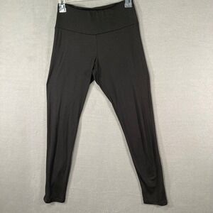 Hot Kiss Black‎ Ruched Back Leggings Womens Medium Yoga Athletic Pants